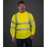 Yoko Hi-Vis Long Sleeve T-Shirt Thumbnail