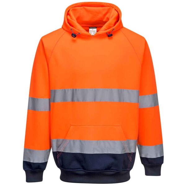 Portwest Hi-Vis Two Tone Hooded Sweatshirt Thumbnail