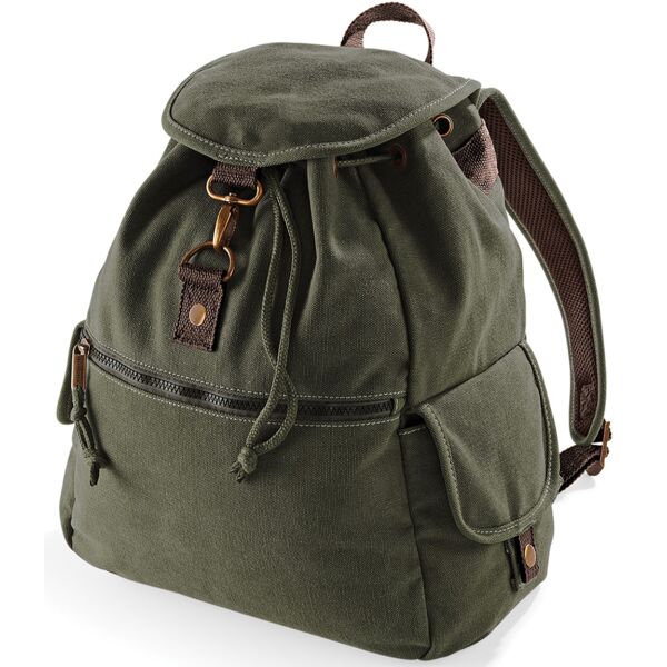 Quadra Vintage Canvas Backpack Thumbnail