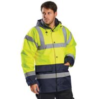 Portwest Hi-Vis Contrast Traffic Jacket Thumbnail