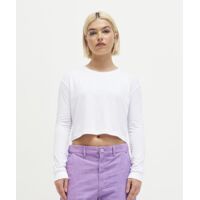 Women's long sleeve cropped T Thumbnail