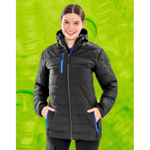 Black Compass Padded Winter Jacket Thumbnail