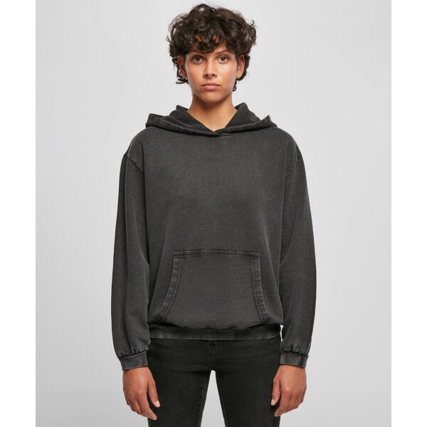 Women's acid washed oversized hoodie Thumbnail