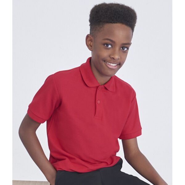 AWDis Academy Kids Piqué Polo Shirt Thumbnail