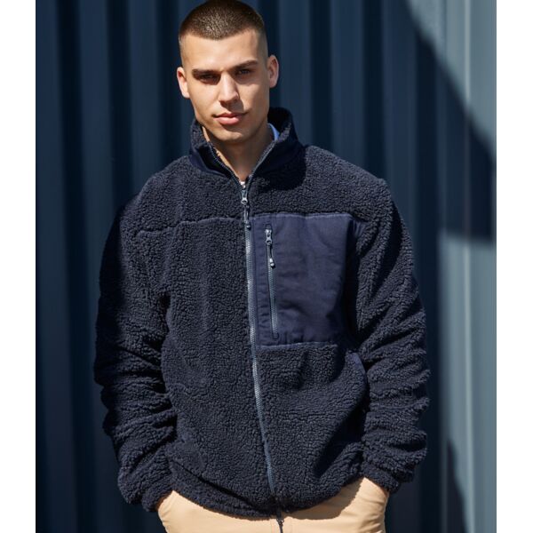 Front Row Recycled Sherpa Fleece Jacket Thumbnail