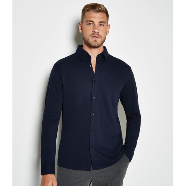 Kustom Kit Long Sleeve Superwash® 60°C Piqué Shirt Thumbnail