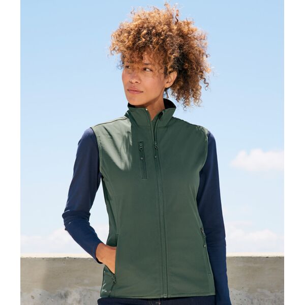 SOL'S Ladies Falcon Recycled Soft Shell Bodywarmer Thumbnail