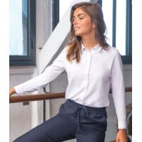 NEOBLU Ladies Basile Organic Cotton Long Sleeve Piqué Shirt Thumbnail