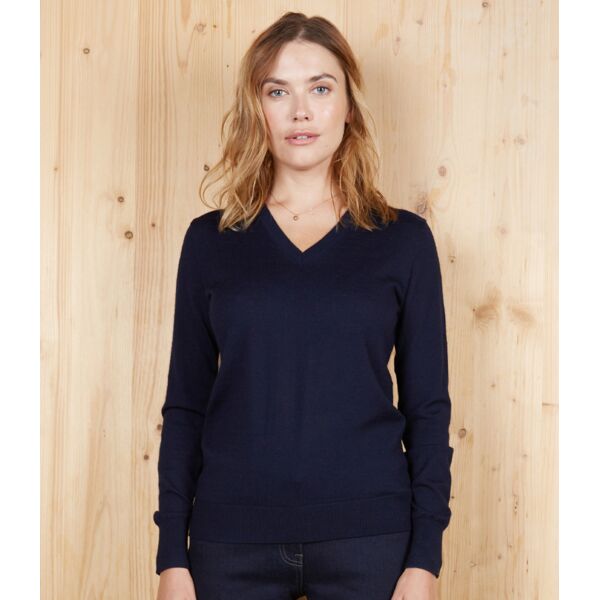 NEOBLU Ladies Sullivan V Neck Sweater Thumbnail