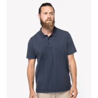 Native Spirit Washed Jersey Polo Shirt Thumbnail