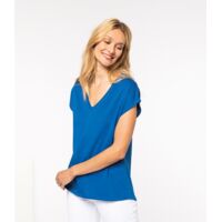 Native Spirit Ladies Oversized V Neck T-Shirt Thumbnail