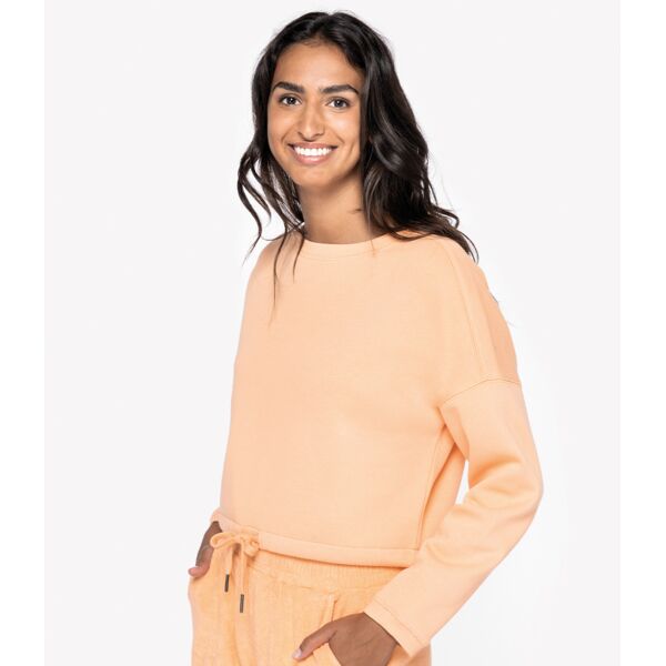 Native Spirit Ladies Oversized Cropped Sweatshirt Thumbnail