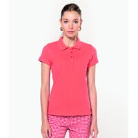 Kariban Ladies Short Sleeve Piqué Polo Shirt Thumbnail