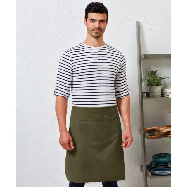 ‘Artisan’s choice’ double-pocket canvas apron Thumbnail
