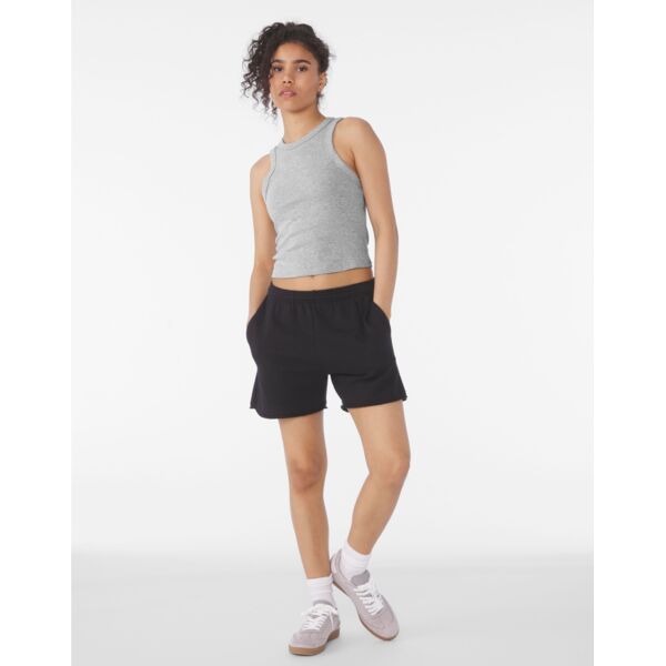 Women's Micro Rib Racer Tank Thumbnail