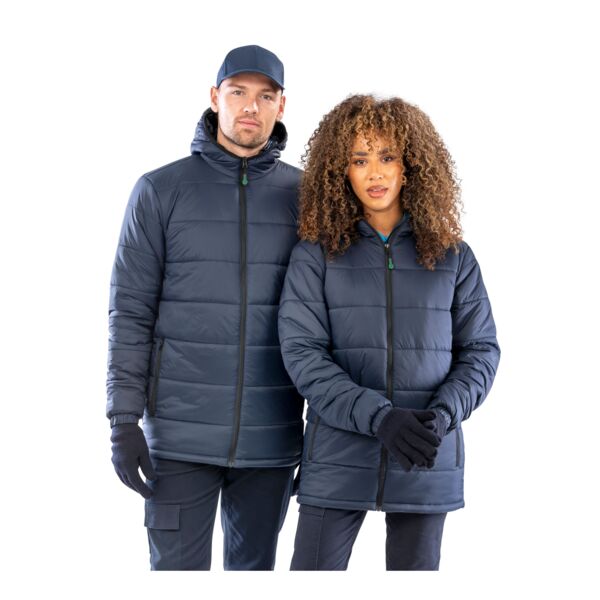 Recycled Hooded Padded Parka Thumbnail