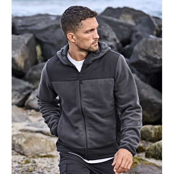 Tee Jays Mountain Hooded Fleece Jacket Thumbnail