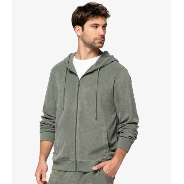 Native Spirit Terry Towel Full Zip Hooded Sweatshirt Thumbnail