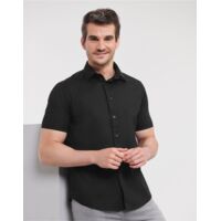 Men's Short Sleeve Fitted Stretch Shirt Thumbnail