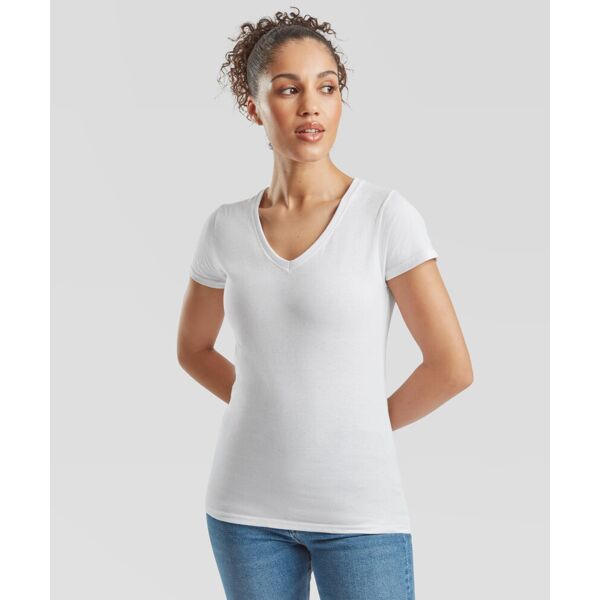 Women's valueweight v-neck T Thumbnail