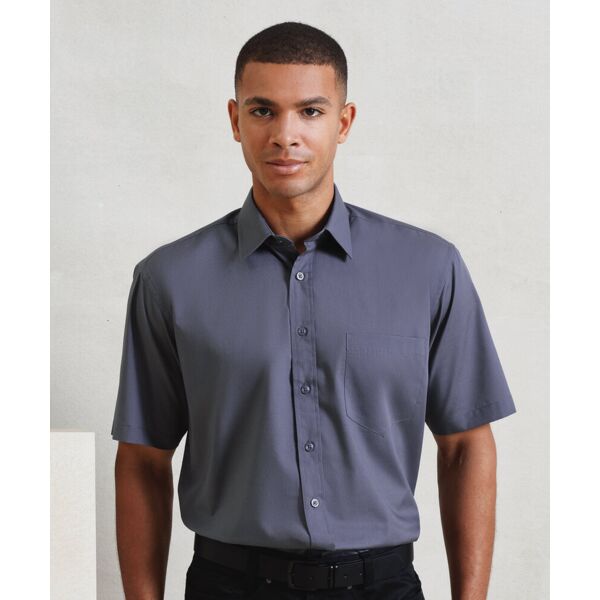 Short sleeve poplin shirt Thumbnail