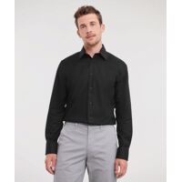 Long sleeve easycare tailored Oxford shirt Thumbnail