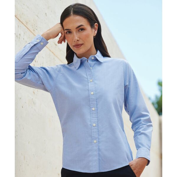 Women's classic long sleeve Oxford shirt Thumbnail