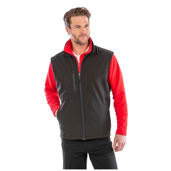 Recycled 3 Layer Softshell Bodywarmer Thumbnail
