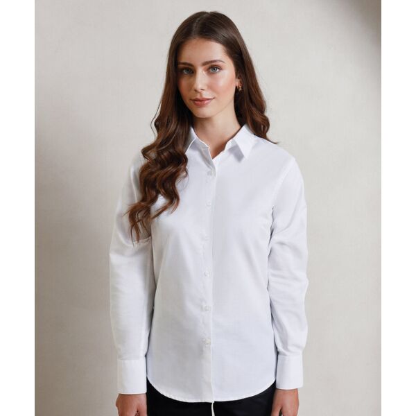 Women's signature Oxford long sleeve shirt Thumbnail