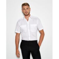 Tailored Fit Short Sleeved Pilot Shirt Thumbnail