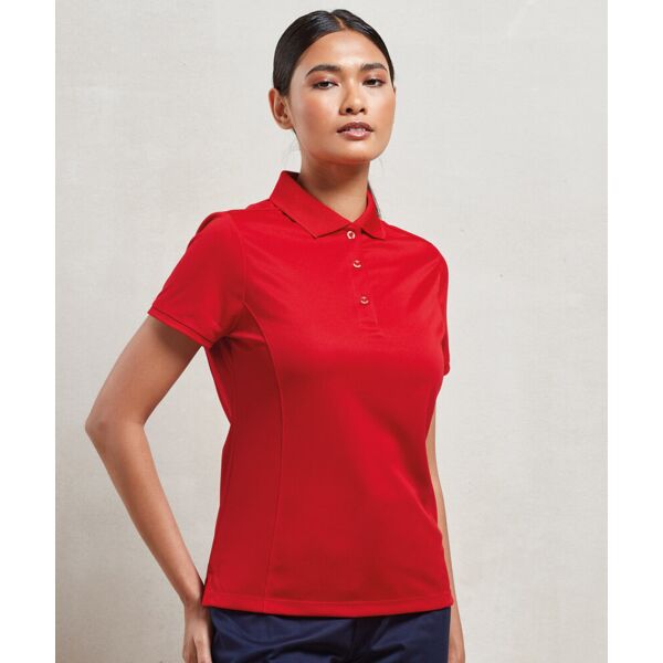 Women's Coolchecker® piqué polo Thumbnail