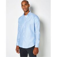 Slim Fit Long Sleeve Workwear Oxford Shirt Thumbnail