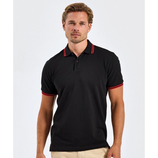 Men's classic fit tipped polo Thumbnail