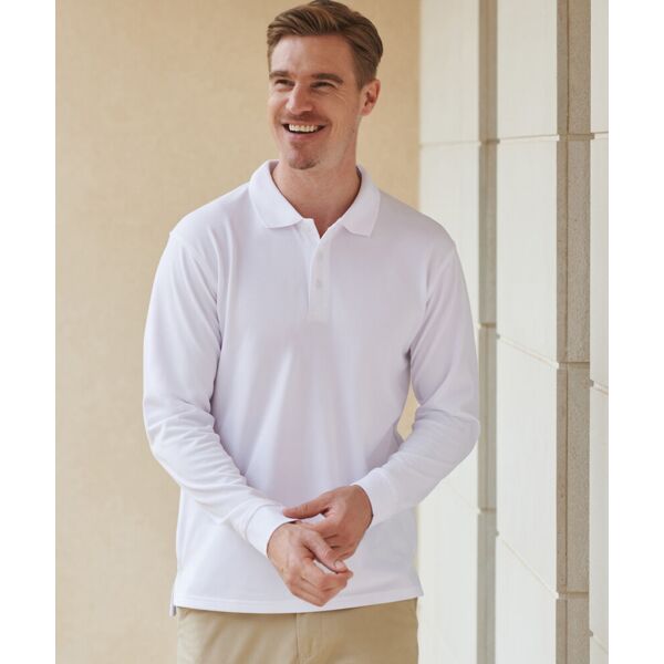 Long sleeve Coolplus® polo shirt Thumbnail
