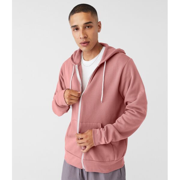 Canvas Unisex Full Zip Hoodie Thumbnail