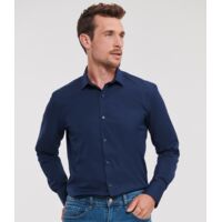 Russell Collection Long Sleeve Ultimate Stretch Shirt Thumbnail