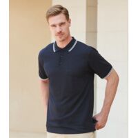 Henbury Coolplus® Tipped Polo Shirt Thumbnail