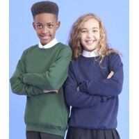 AWDis Academy Kids Raglan Sweatshirt Thumbnail