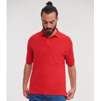 Russell Athletic Poly/Cotton Piqué Polo Shirt Thumbnail