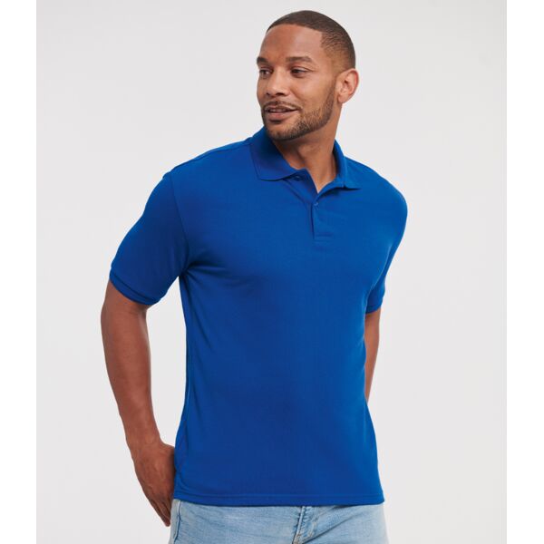 Russell Hardwearing Poly/Cotton Piqué Polo Shirt Thumbnail