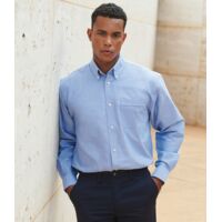 Henbury Long Sleeve Classic Oxford Shirt Thumbnail