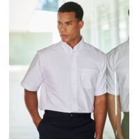 Henbury Short Sleeve Classic Oxford Shirt Thumbnail