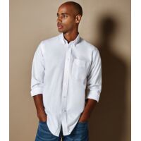 Kustom Kit Long Sleeve Classic Fit Workwear Oxford Shirt Thumbnail