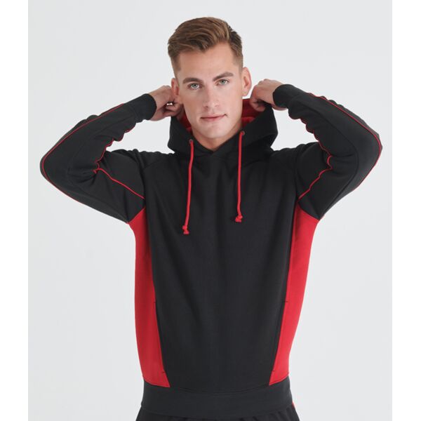 Finden + Hales Contrast Hooded Sweatshirt Thumbnail