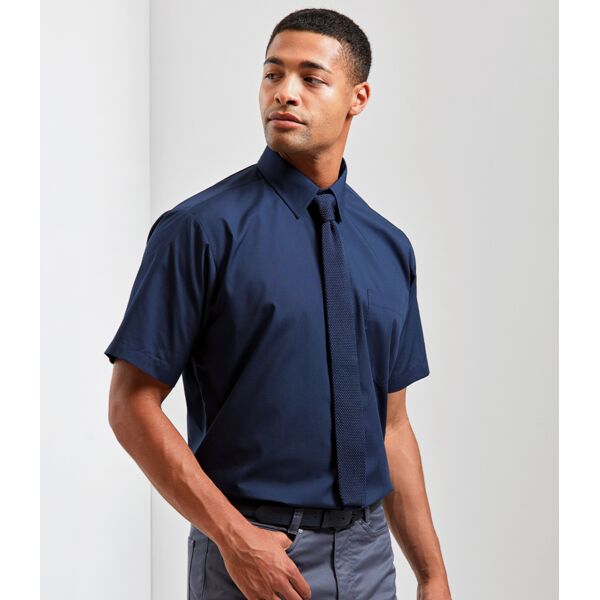 Premier Short Sleeve Poplin Shirt Thumbnail