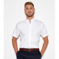 Kustom Kit Premium Short Sleeve Tailored Oxford Shirt Thumbnail