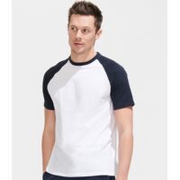 SOL'S Funky Contrast Baseball T-Shirt Thumbnail