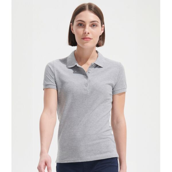 SOL'S Ladies People Cotton Piqué Polo Shirt Thumbnail