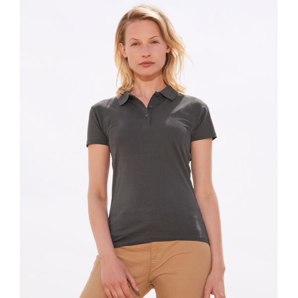 SOL'S Ladies Prescott Cotton Jersey Polo Shirt Thumbnail