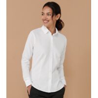Henbury Ladies Long Sleeve Wicking Shirt Thumbnail